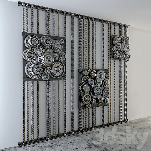 Railing 3DModel Railing 3DModel