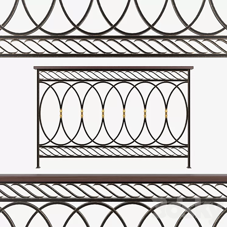 rails forged 3D Model