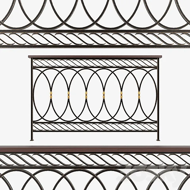 rails forged 3DModel