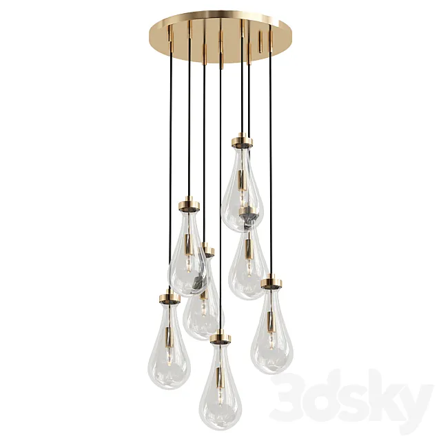 rain round 3D Model rain round 3D Model