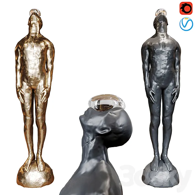 Rain Sculpture 3DModel Rain Sculpture 3DModel