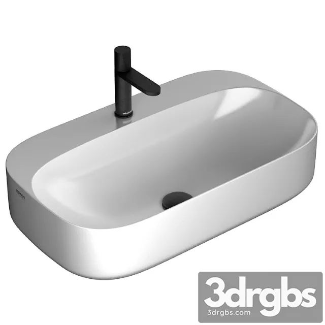 Rakovina Noken Nk Arquitect By Porcelanosa Smesitel Antoniolupi Indigo 3D Model Download