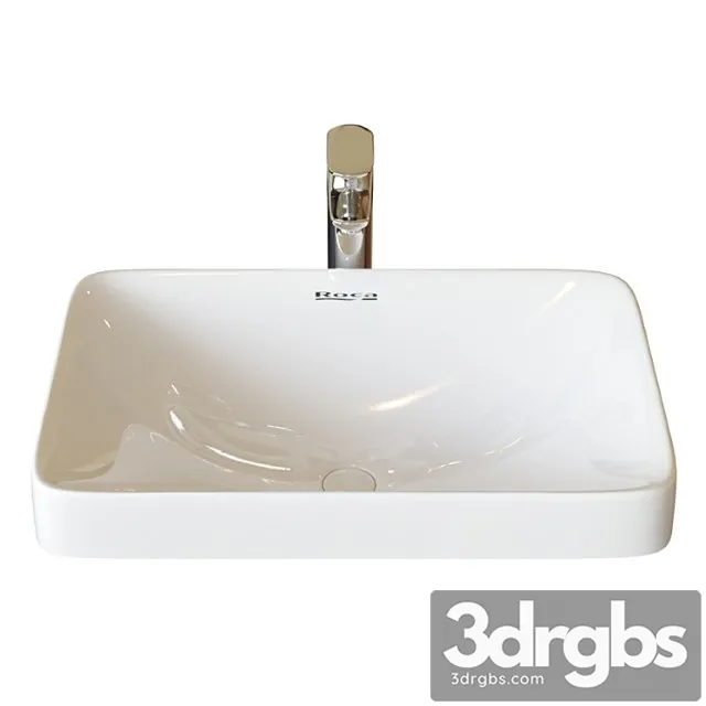 Rakovina Roca Inspira Wb Square 37kh55 Sm Nakladnaia 327534000 3D Model Download