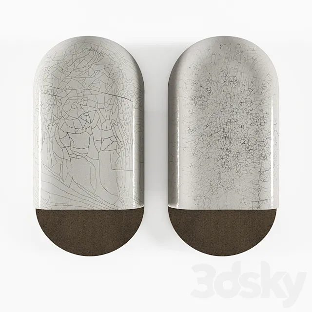 Raku stage medium. 3D Model