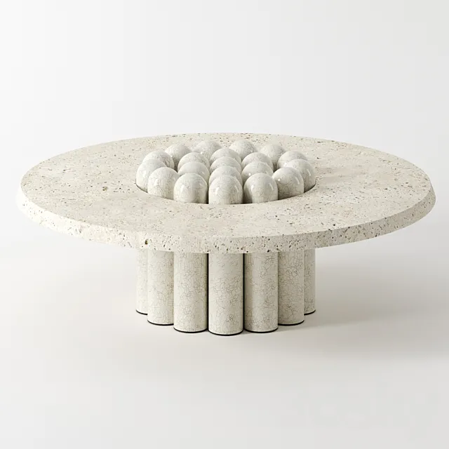 RAKU-YAKI COFFEE TABLE by Emmanuelle Simon 3D Model RAKU-YAKI COFFEE TABLE by Emmanuelle Simon 3D Model