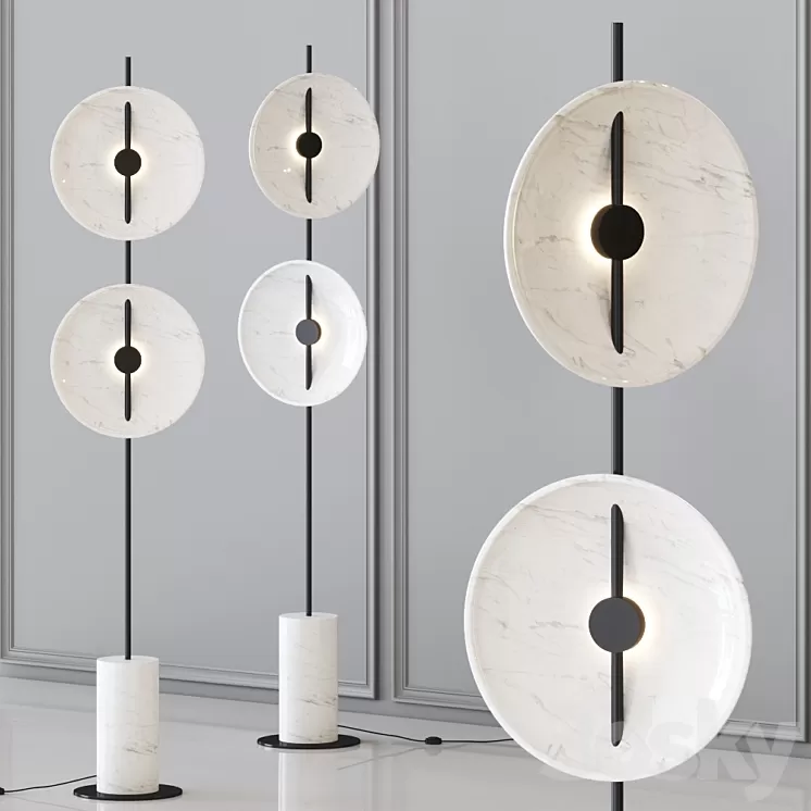 Rakumba Lighting Mito – Floor Lamp 3D Model Free Download