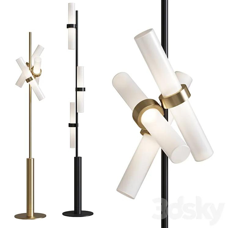 Rakumba Typography Floor 3D Model Free Download