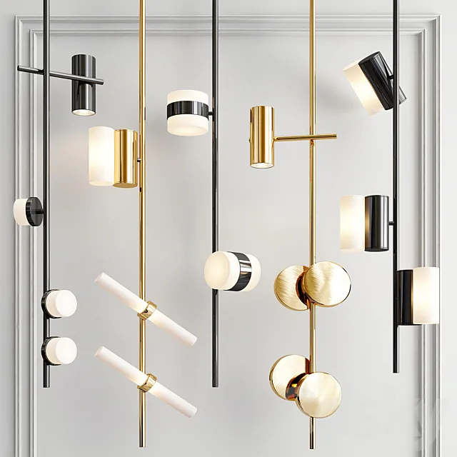 Rakumba Typography Pendant Collection 3DModel Rakumba Typography Pendant Collection 3DModel