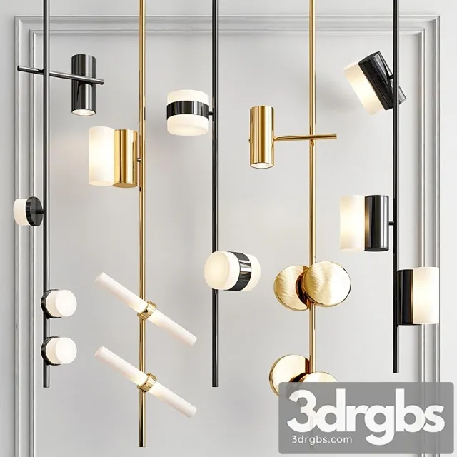 Rakumba typography pendant collection Rakumba typography pendant collection