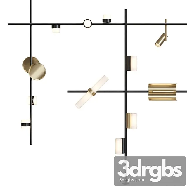 Rakumba typography system 3D Model Download