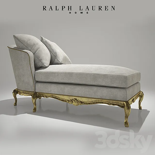 Ralph Lauren Cannes Chaise 3D Model Ralph Lauren Cannes Chaise 3D Model