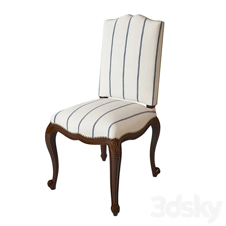 Ralph Lauren Cannes Dugiere dining chair 046-28 3D Model Free Download