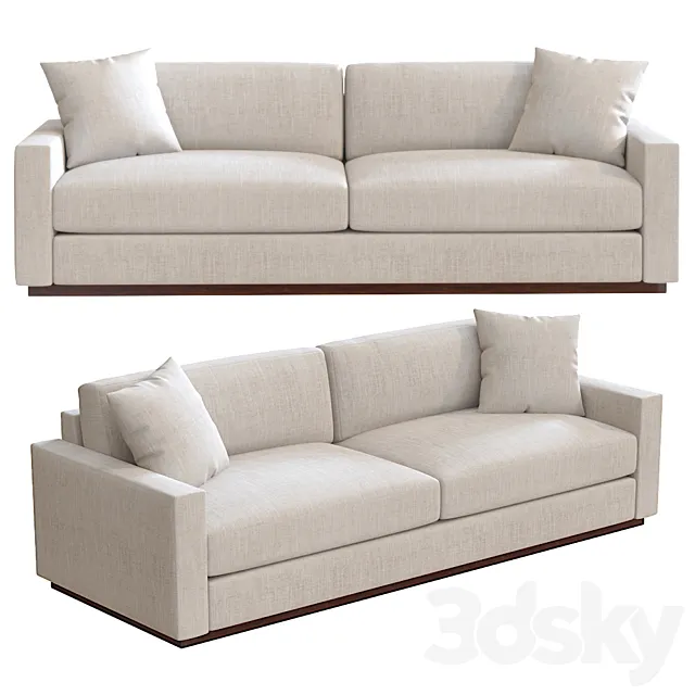Ralph Lauren Desert Modern Sofa 3D Model