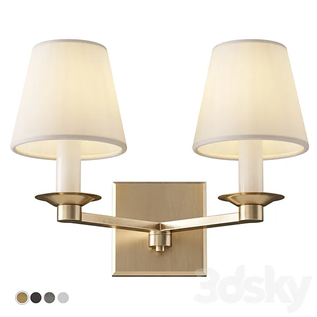 Ralph Lauren – Evans Double-Arm Sconce 3D Model