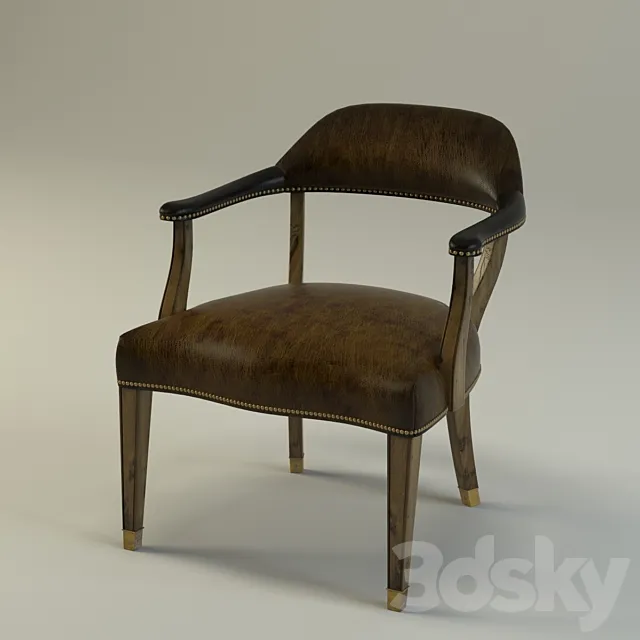 Ralph Lauren HITHER HILLS CHAIR 3D Model Ralph Lauren HITHER HILLS CHAIR 3D Model