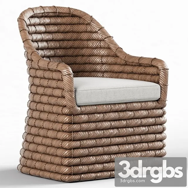 Ralph lauren home joshua tree dining chair 3D Model Download