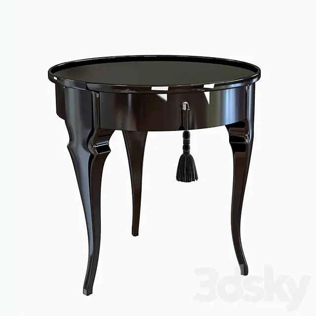 ralph lauren home mayfair side table 3D Model