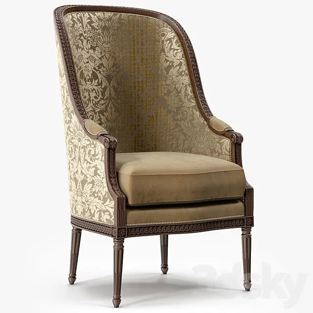 Ralph Lauren Home Victoria Falls Louis XVI Chair 3DModel