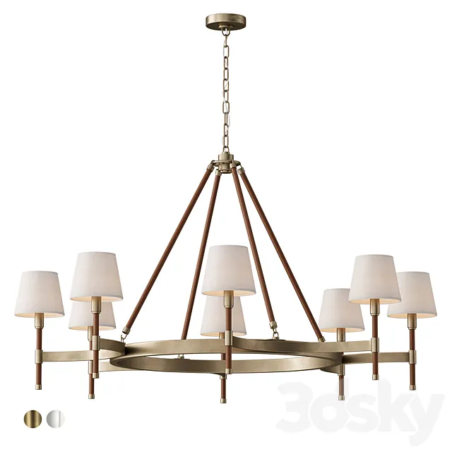 Ralph Lauren – Katie Large Chandelier 3D Model