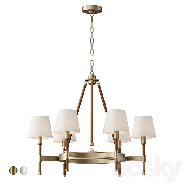 Ralph Lauren – Katie Medium Chandelier 3D Model