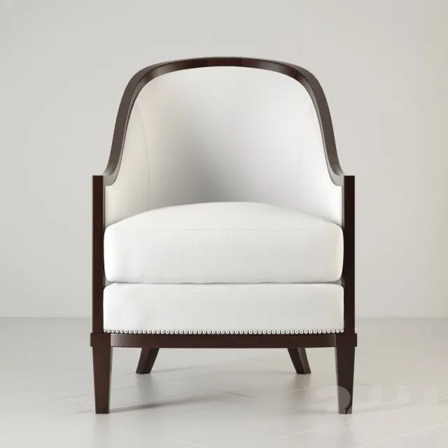Ralph Lauren Mayfair Bergere Chair 3D Model