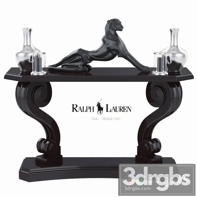 Ralph Lauren Mayfair Scroll Sonsole Eichholtz Cheetah 3D Model Download Ralph Lauren Mayfair Scroll Sonsole Eichholtz Cheetah 3D Model Download