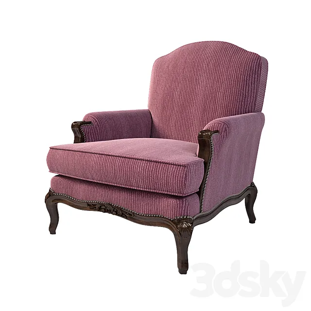 ralph lauren Noble Estate Club Chair 3D Model