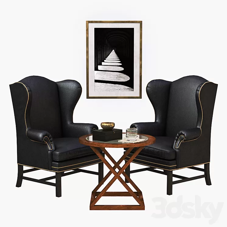 Ralph Lauren set 3D Model