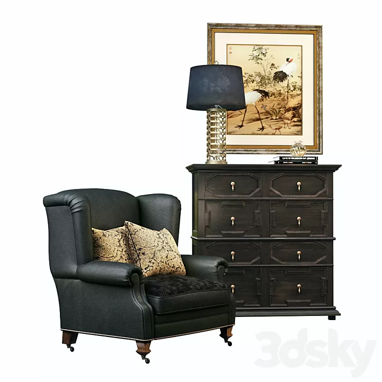 Ralph Lauren set_2 3D Model Ralph Lauren set_2 3D Model