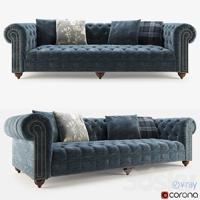 Ralph Lauren Sherwood Sofa 3DModel