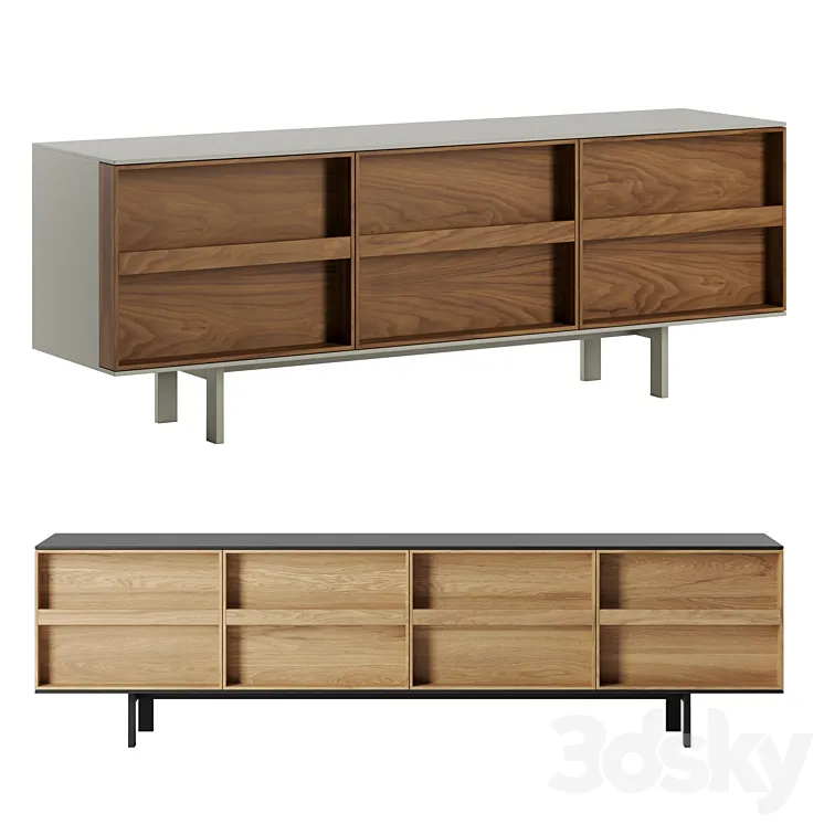 Ramblas sideboard by Miniforms 3D Model Free Download Ramblas sideboard by Miniforms 3D Model Free Download