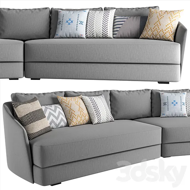 Ramis big sofa 3DModel