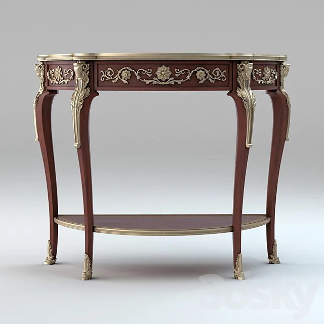 Ram’s Head Console 3D Model Ram’s Head Console 3D Model