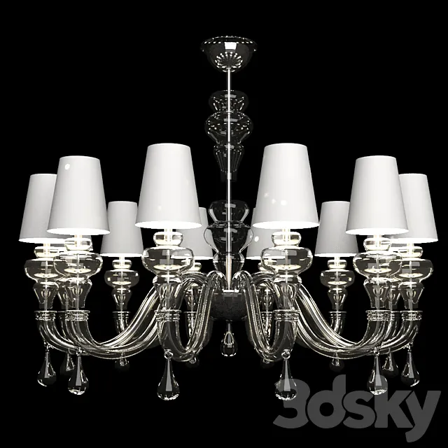 Ran Round Chandelier 3DModel Ran Round Chandelier 3DModel