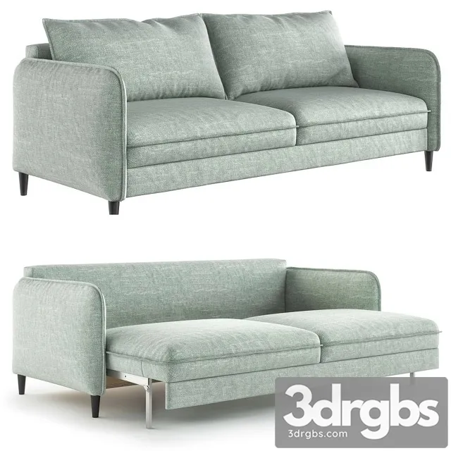 Randy Scandinavian Sofa 3D Model Download