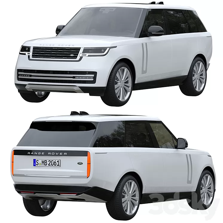 Range Rover 2022 3D Model Free Download