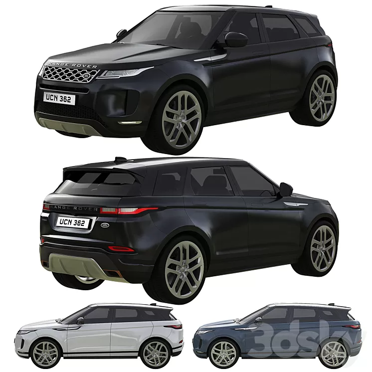 Range Rover Land Rover Evoque 3D Model
