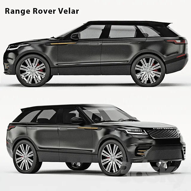 Range Rover Velar 3D Model