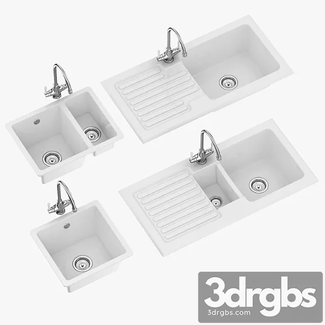 Rangemaster – ceramic kitchen sinks 3D Model Download