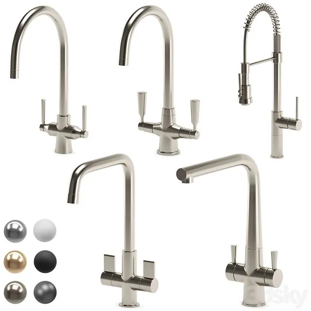 RANGEMASTER kitchen faucets 3D Model RANGEMASTER kitchen faucets 3D Model