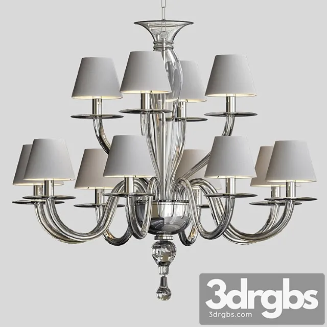 Raphael Disc Chandelier 1 3D Model Download