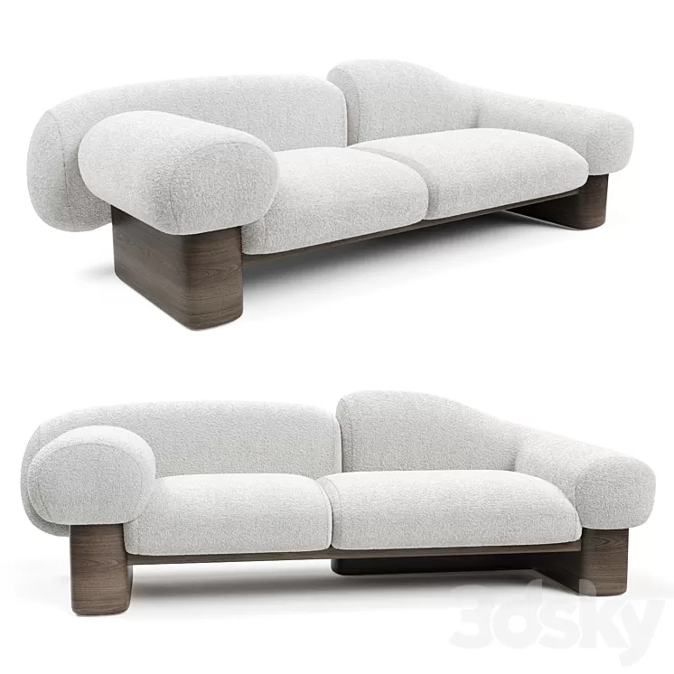 Raphael Navot The Overlay sofa 3D Model