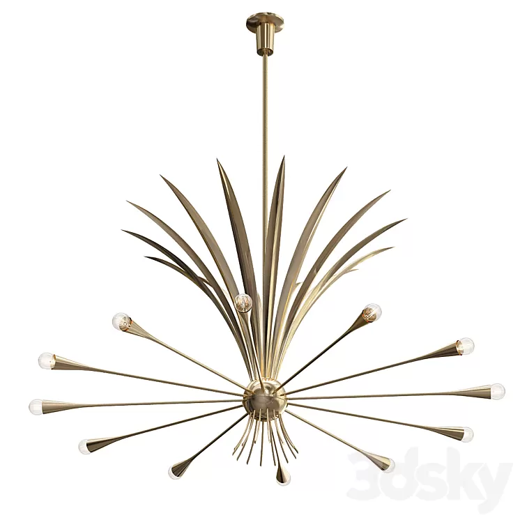 Rare Chandelier 3D Model Rare Chandelier 3D Model