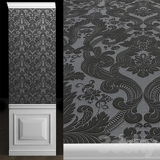 Rasch Trianon XI Wallpaper 3DModel Rasch Trianon XI Wallpaper 3DModel