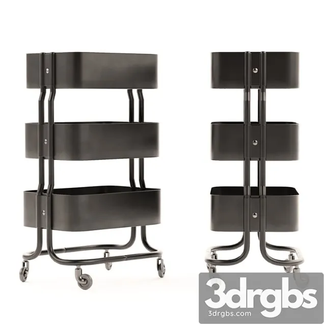Rashult ikea trolley 2 3D Model Download