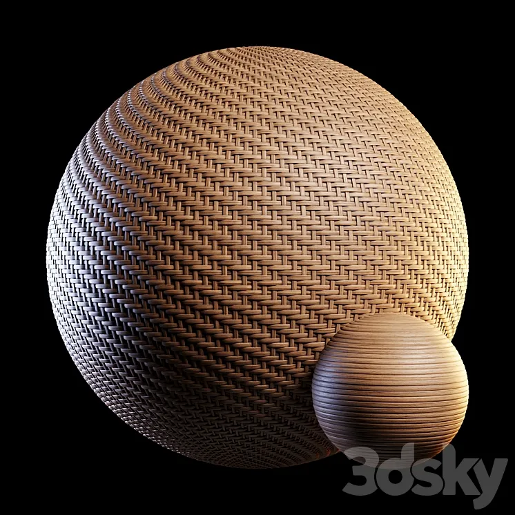 Rattan 3D Model Free Download