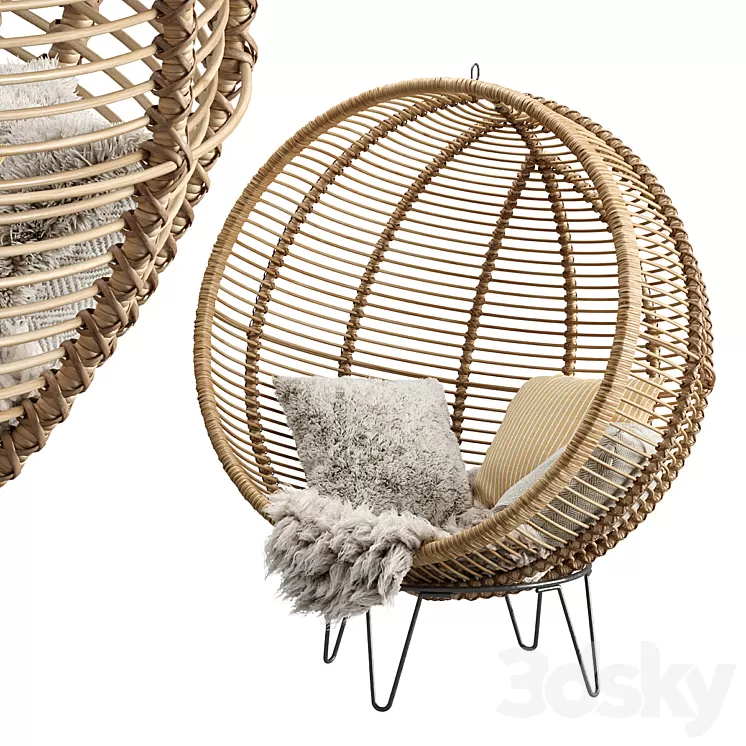 Cox and cox cocoon chair sale