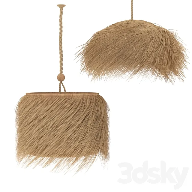 Rattan lamp 3DModel