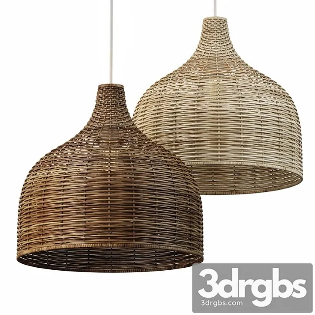 Rattan pendant 02 Rattan pendant 02