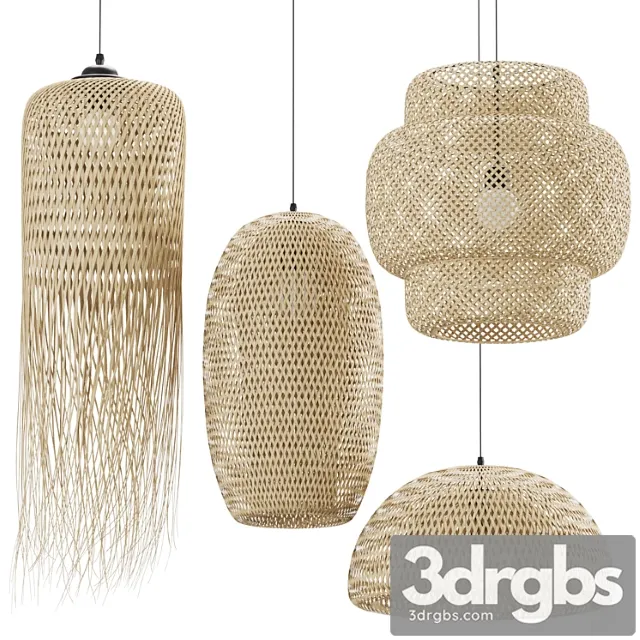 Rattan pendant light collection 203 Rattan pendant light collection 203